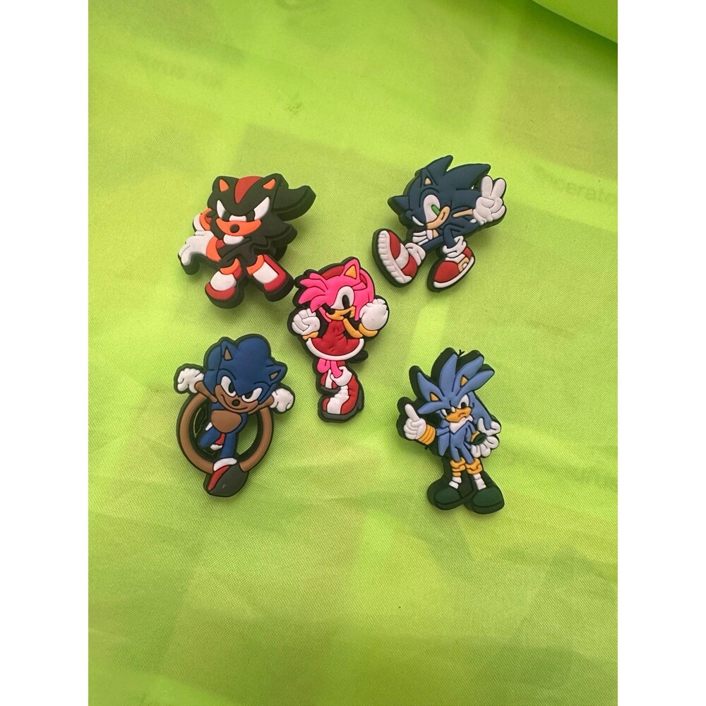 5 sonic the hedgehog jibbitz Croc Charms